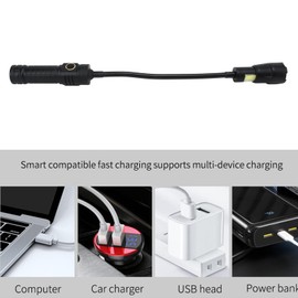 LED Work Light 1000LM Magnetic Flexible LED Flashlight with COB Side Light for Outdoor Use