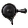 Tokonameyaki Teapot by Aoyama, Black Line Pattern, 600ml, Refreshing Strainer,