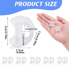 LBYHZS 10 Pcs Corrector Dedo Martillo y 2 Pares Separadores Juanetes,Protectores para Dedos de los Pies,Alivio para Dedos Torcidos y Superpuestos,Corrector de Juanete Transpirable