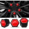 Biomar Labs Wheel Nut Covers Locking Bolt Caps Universal 17mm