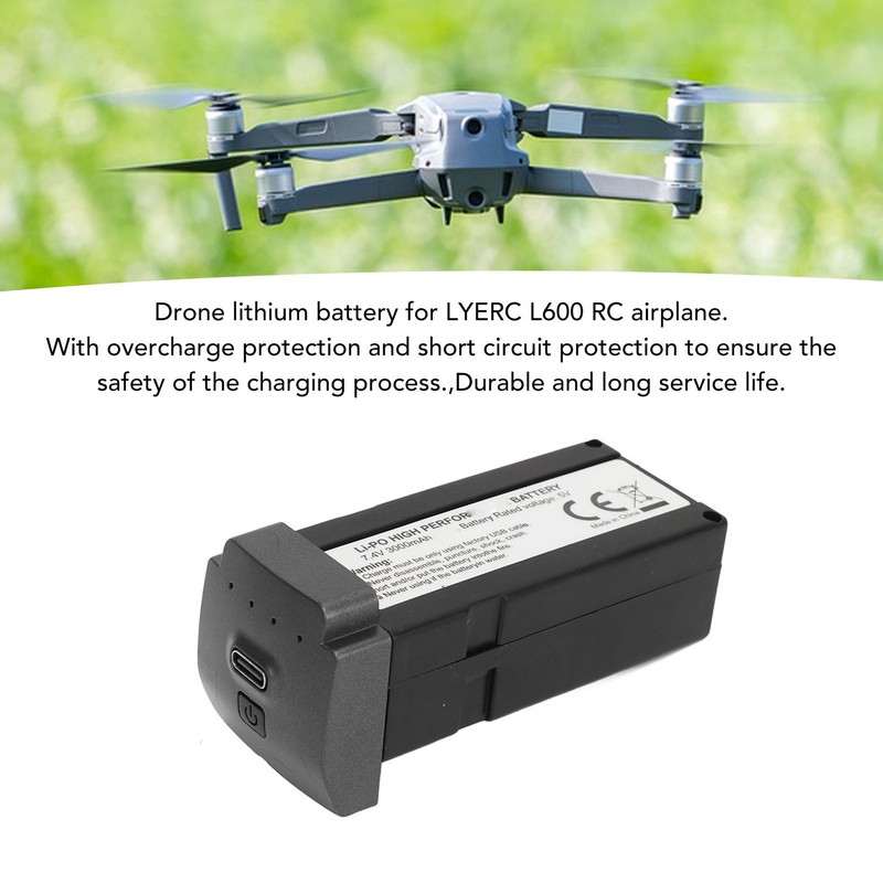 Drone Battery 7.4V 3000mah Overcharge Protection Short Circuit Protection Drone