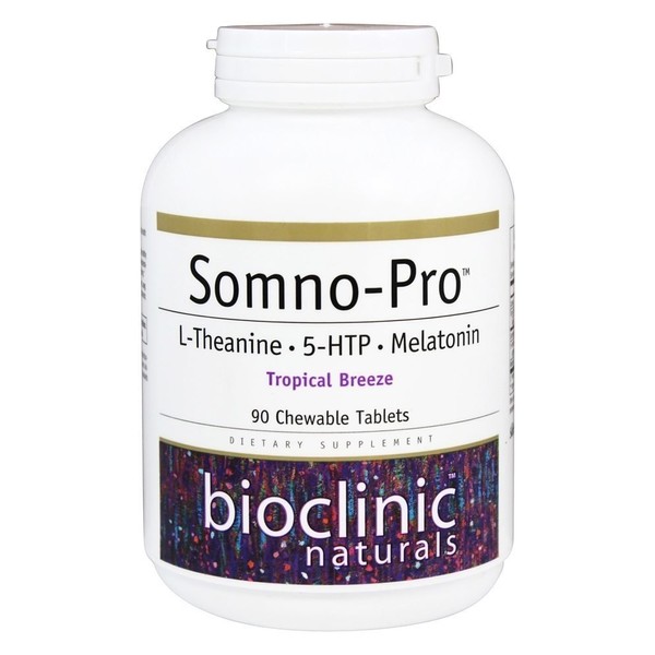 Bioclinic Naturals - Somno-Pro Tropical Breeze - 90 Chewable Tablets