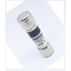 PMMCON 1 Pcs KTK-3 3A KTK3 3 AMP 600V Fast-Acting Fuse
