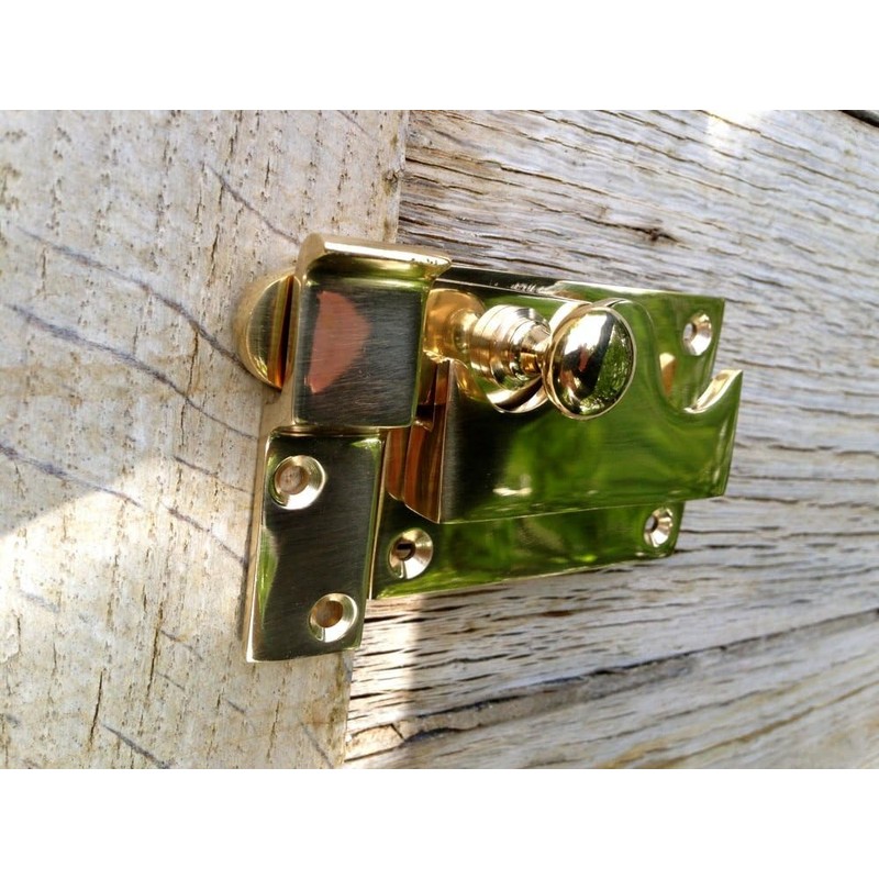 Antikas - Toilet Turn Lock for Toilet Door with Sign