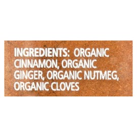 UD_Simply Organic 1.94 Oz. Pumpkin Spice Case of 6 Fried Fresh Halal Certified Chicken Taste Kosher Certified in Bag Packaging