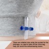 3 Pack Urine Bag Shorts for Men, Ostomy Drainage Bag