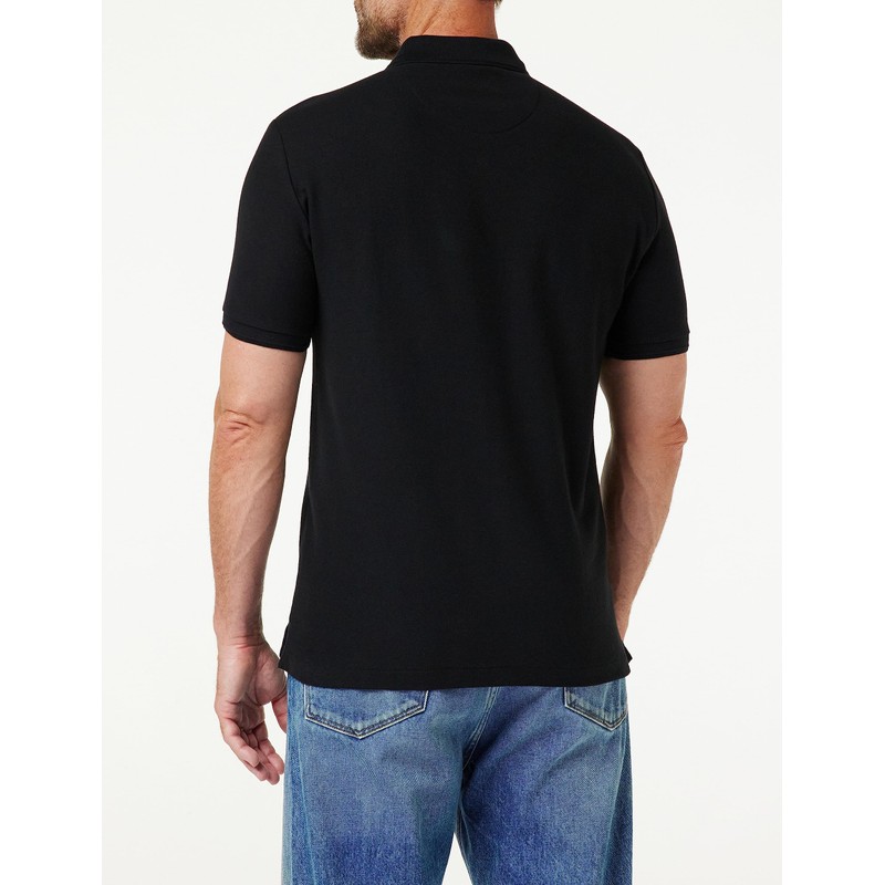 Original Penguin Men's Daddy Polo ORG PIQ S Shirt, Black,