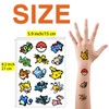 GTOTd Pixel Game Tattoo Temporary Tattoos (8 Sheets) Gifts Merchandise