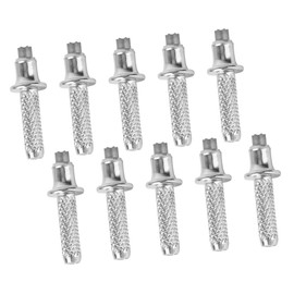 Garneck Pack of 10 Trekking Pole Tips for Hiking Poles - Replacement Tips Made of Durable Carbide - Compatible with Leki - Ideal for Demanding Hikes and Climbing Adventures