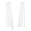 14mm Octagonal Bead String Acrylic Crystal Pearl Chains for Birthday