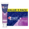 Crest 3D White Advanced Teeth Whitening Toothpaste, Crest 3D White