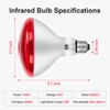 Infrared Bulb Heat Lamp, Red Light Therapy Heat Bulbs, Infrared