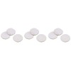 Shepherd Hardware 9966 3/4-Inch SurfaceGard Non-Adhesive Round Transparent Bumper Pads,