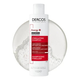 2pc Shampoo Estimulante Vichy Dercos Energy+ Anticaída 200ml