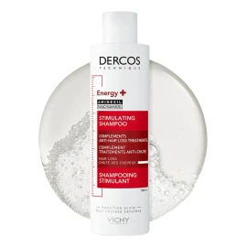 2pc Shampoo Estimulante Vichy Dercos Energy+ Anticaída 200ml