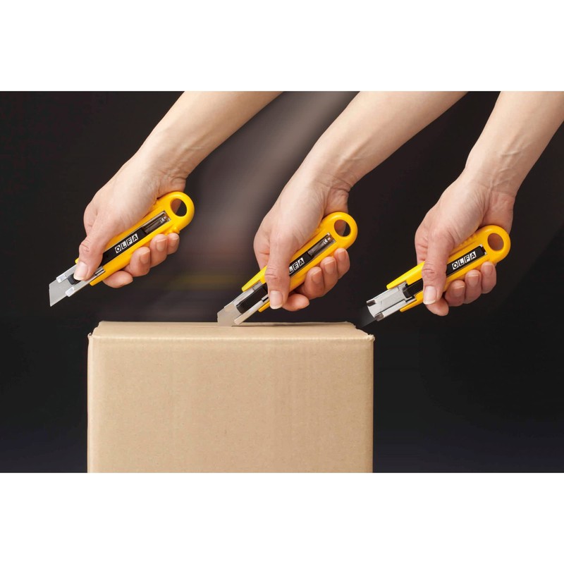 OLFA Self-Retracting Safety Utility Knife (SK-4) - Multi-Purpose Semi-Auto Box