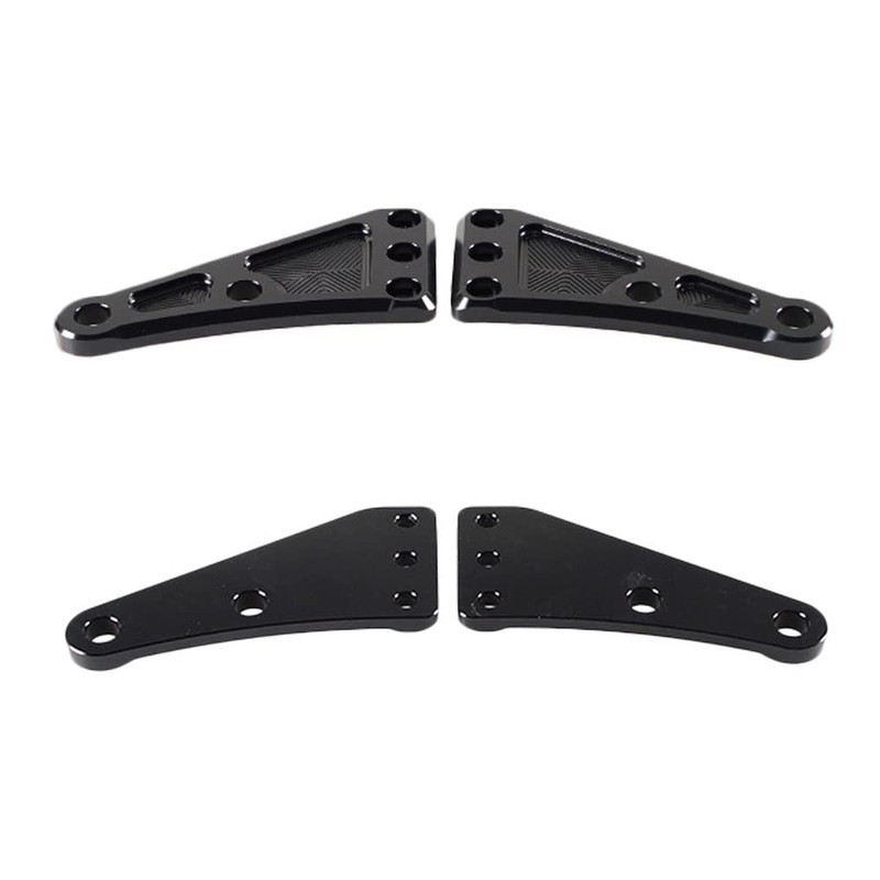 Baceyong Motorcycle Headlight Brackets, Universal Fit for 41mm/ 1.54-2.17 inch