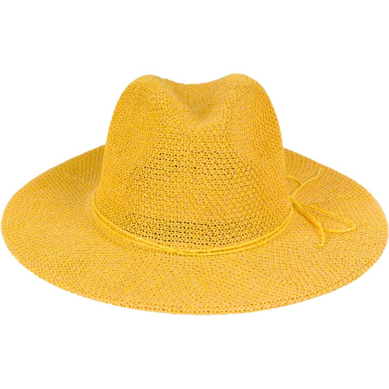 styleBREAKER Women's Panama Sun Hat with Thin Hat Band, Straw