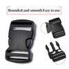 4PCS Plastic Buckle, Side Quick Release Buckle for Bracelets Backpack