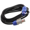 CablesOnline, 6ft. 16AWG Stage Lighting Fixture PowerCon-Compatible Power-Through Jumper Cable,