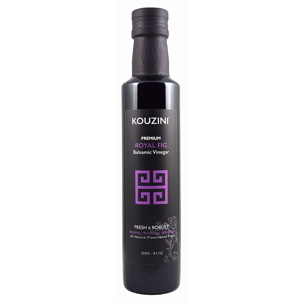Kouzini Ultra Premium Royal Fig Balsamic Vinegar (250ML Bottle)
