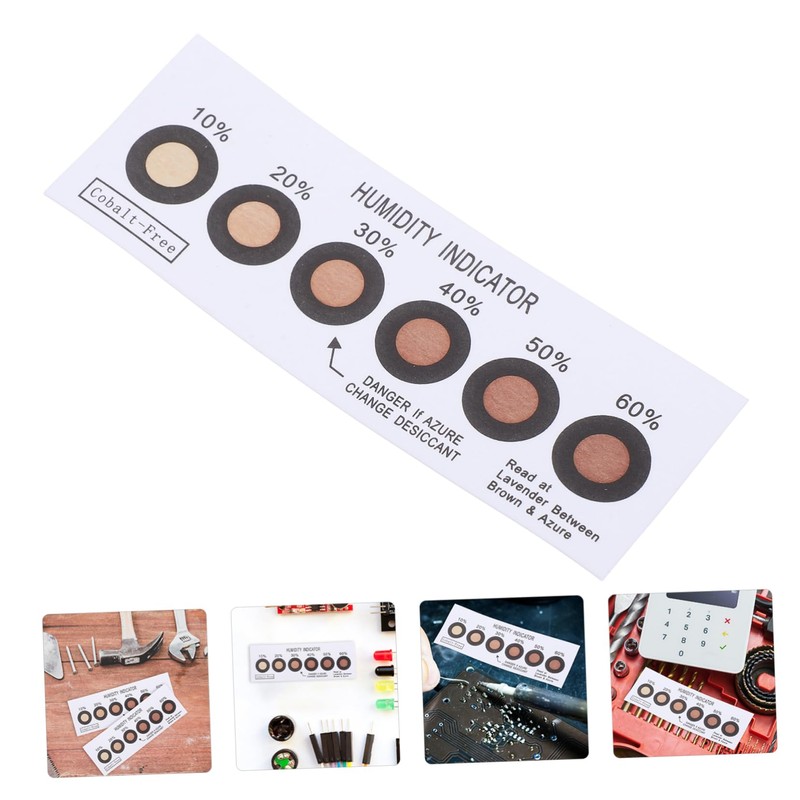 iplusmile 10pcs Advanced Smd Technology Point Humidity Indicator Cards Reusable