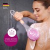 Beurer FC55 Cepillo Corporal Eléctrico Exfoliante con Mango Extraíble, Limpieza