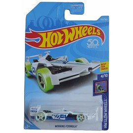 Hot Wheels Winning Formula, Glow Wheels 4/10 [White/Blue] 332/365