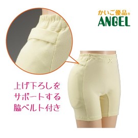 Angels, ra・kusshonpantu For Men Gray L [Over Shock Absorption Pants]