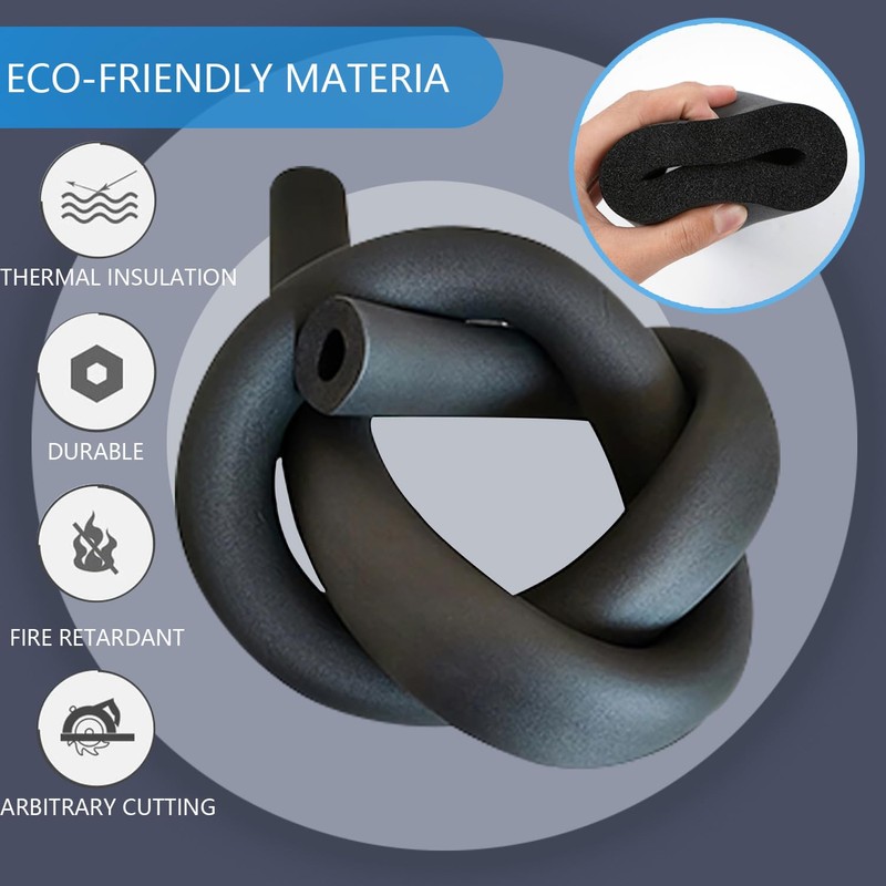 Self-Sealing Pipe Insulation Diameter 16 mm / 9 mm Pipe