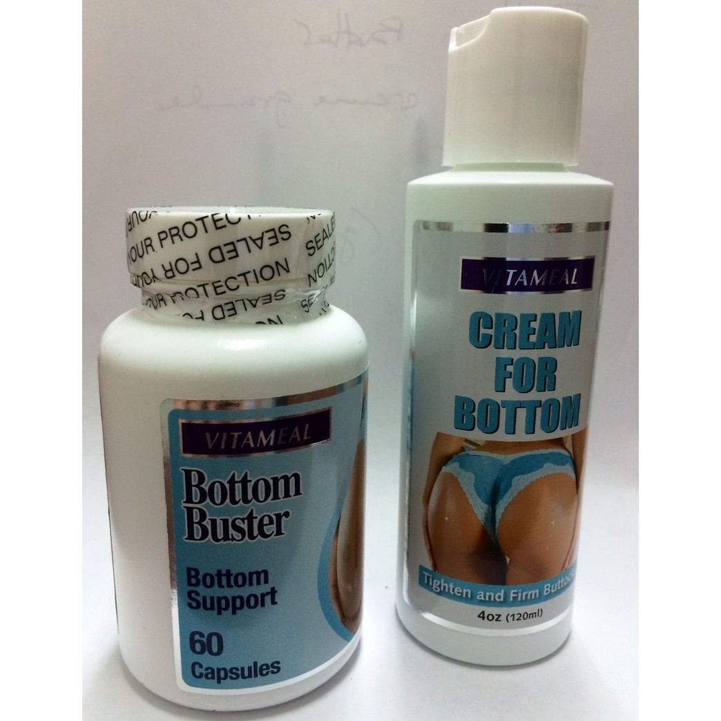 Bottom Buster & Cream firm buttocks, pompis, gluteos, diet, nalgas sexy dieta te