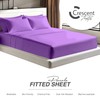 Egyptian Cotton Fitted Sheets 25cm Deep Mattress Pocket 200 Thread