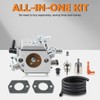 CS590 Carburetor for Echo CS-600P CS590 CS600 CS610 CS620 Chainsaws