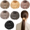 6 piezas de pinzas mágicas para el cabello con forma