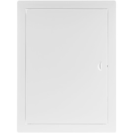 HVAC OV 10 x 14 Inch White Rectangular Metal Plumbing Access Panel - Indoor Wall Access Door for HVAC, Wall, Ceiling, and Drywall with Panel - Opening Box Door Cover - Easy to Install