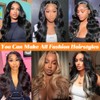 LAPONDAI 13x4 Body Wave Lace Front Wigs Human Hair 18