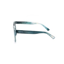 CHARRO Unisex Carolina Sunglasses, Green marbled