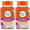 Align Prebiótico Gomitas probióticas Sabores de frutas naturales 60 CT,