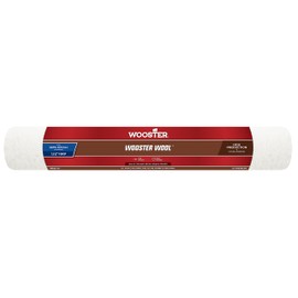 Wooster RR632-18 Wool 1/2" Roller Cover, 18-Inch