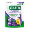 Aplicador De Hilo Dental Gum Flossers Ultra Menta 90 Piezas