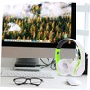 LABRIMP Over Ear Wireless Headset with Noise Cancelling Foldable Design