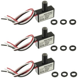 EPLZON 105V-130V AC Photocell Light Sensor Light Control Sensor Photoelectric Switch Dusk to Dawn Sensor with Automatic Illumination Detection Circuit for Outdoor Lighting Photoelectric Switch,3 Pack