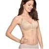 Jarseila Women's Sports Bra Front Open Bra Wireless Push Up