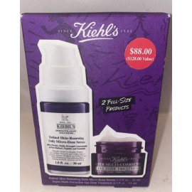 Kiehl's Ultimate Anti-Aging Essentials 1.0 fl.oz. & 0.5 fl. oz. New