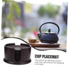 BIUDECO 1 Set Coaster Heat Insulation Pads for Teacups Cup