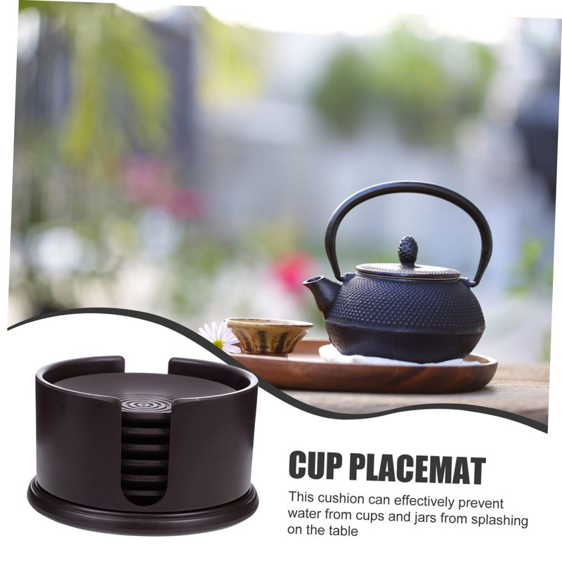 BIUDECO 1 Set Coaster Heat Insulation Pads for Teacups Cup