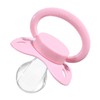 Landofgenie Adult Size Dummy Large Teat Shield Dummy Pink