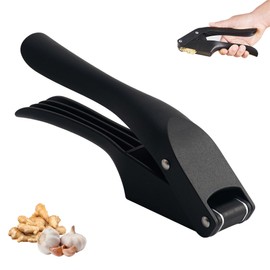 TINGWEN Knoblauchpressen Knoblauchschneider Knoblauchpresse Knoblauchwippe Garlic Press Vielseitig kann zum Schneiden von Knoblauch und zur Herstellung von Knoblauchpüree verwendet werden