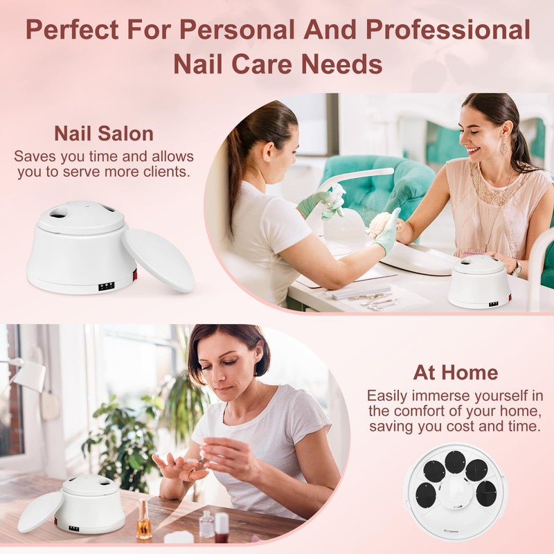 Electric Nail Soaking Bowl, 36W Fast Heating Nail Soaking Bowl