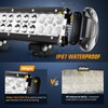 Nilight LED Light Bar 12 Inch 72W Spot Flood Combo